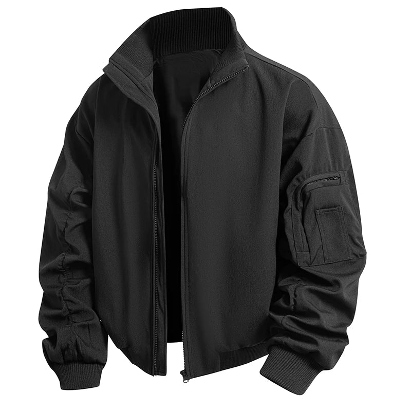 SHOPPLEX Men’s Casual Workwear Jacket – Autumn & Winter