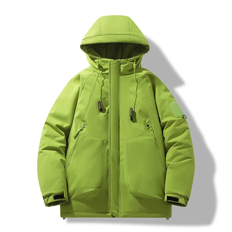SHOPPLEX Men’s Windproof Warm Outdoor Padded Jacket