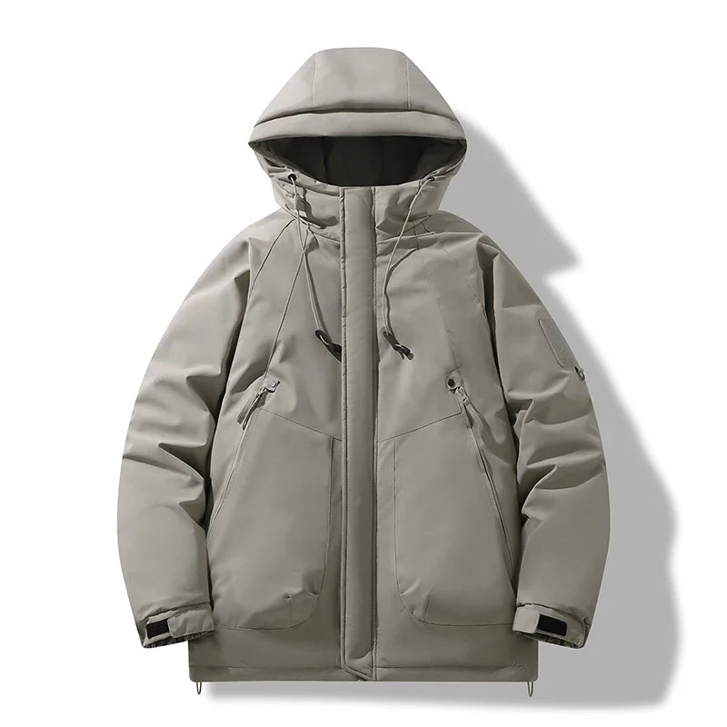 SHOPPLEX Men’s Windproof Warm Outdoor Padded Jacket