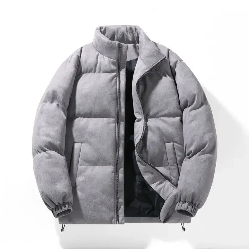 SHOPPLEX Men’s Padded Down Jacket – Korean Style Winter 2025