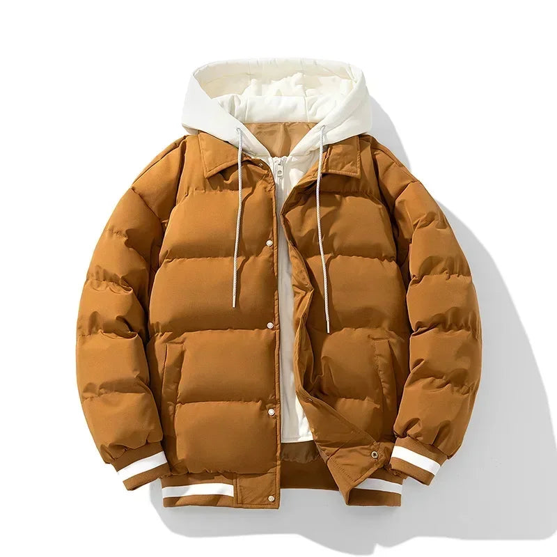 SHOPPLEX Men’s Hooded Cotton Jacket – Outdoor & Travel