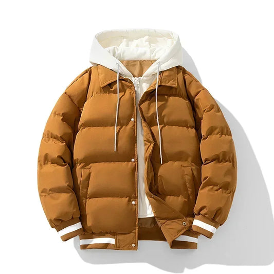 SHOPPLEX Men’s Hooded Cotton Jacket – Outdoor & Travel