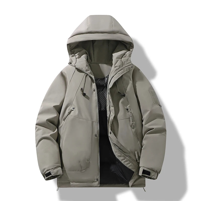 SHOPPLEX Men’s Windproof Warm Outdoor Padded Jacket